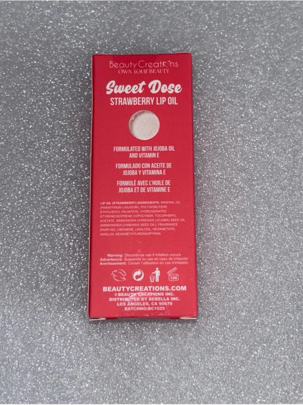 Beauty Creations nourishing strawberry